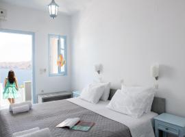 Blu Rooms, hotel romántico en Akrotiri