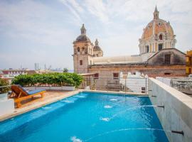 Casa Claver Loft Boutique Hotel, hotel em Centro, Cartagena das Índias