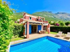 Villa Barbati Thalassaki with private pool by DadoVillas