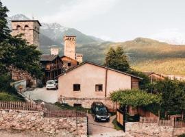 Teo Guesthouse and Camping in Mestia, ρομαντικό ξενοδοχείο στη Μέστια