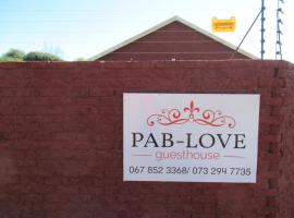 Pab-Love Guest House, Ferienunterkunft in Kuruman
