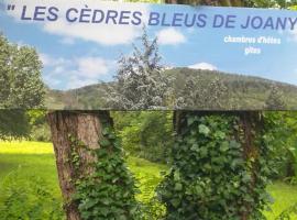 Les Cèdres Bleus de Joany, Hotel in Viviez