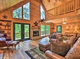 Dreamy Ellijay Resort Cabin with Game Room and Decks!