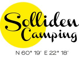Solliden Camping, allotjament a la platja a Norrby