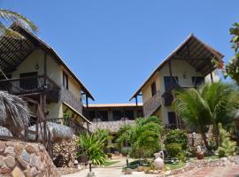 Pousada Mundial, užmiesčio svečių namai mieste Canoa Quebrada