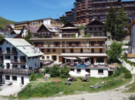 Hotel Le Refuge, готель у місті Альп д'Юез