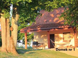 Domki w porcie Zielony Gaj – domek górski w mieście Mikołajki