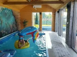 Willa Karo dom bliźniak 7-osobowy ZE STREFĄ BASENOWĄ w miejscowości Chocznia NIEDALEKO ZATORU I ENERGYLANDII
