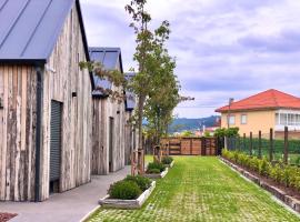 Casitas de Madera O Loureiro, pezsgőfürdős hotel Noyában