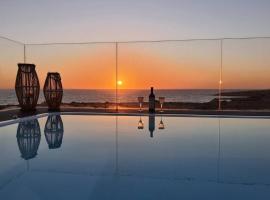 Tramonto Luxury Villa No1- Breathtaking sunset view, מלון ידידותי לחיות מחמד בקרפאטוס