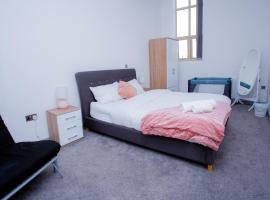 Spacious Urban City Apartment, günstiges Hotel in Doncaster