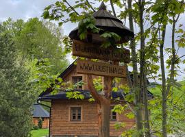 U Justina na potůčku, ski resort in Velké Karlovice