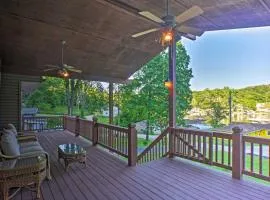 Boat Dock, Game Room Lakefront Sunrise Beach Home