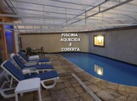 Hotel Costa Balena-Piscina Aquecida Coberta, hotel Guarujában