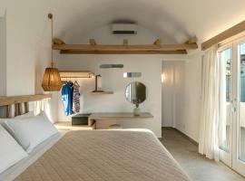 Alafropetra Luxury Suites, apartmen servis di Akrotiri