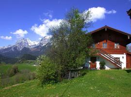 Haus Unterwegscheid Ferienwohnungen, apartma v mestu Ramsau