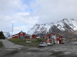 Privāta brīvdienu naktsmītne Sildpollnes Sjøcamp pilsētā Vestpollen