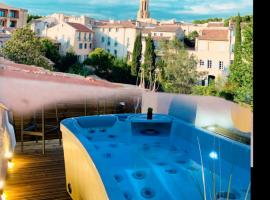 Duplex Bellevue SPA PRIVATIF Toit d'Aix, hotell i Aix-en-Provence