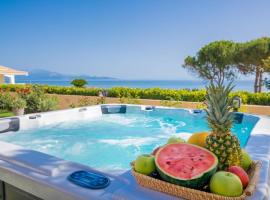 Sea Elegance Villa, hotell med jacuzzi i Zákynthos by