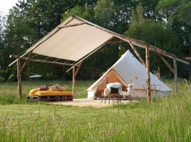 Glamping du Moulin, hotel i Bastogne