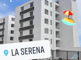 BONITO DEPARTAMENTO A METROS DE AVENIDA DEL MAR, casă de vacanță din La Serena