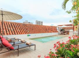 Hotel Boutique Casa del Coliseo: Cartagena şehrinde bir otel