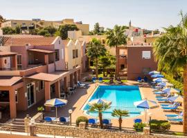 Theos Holidays Apartments, hotel en Kato Daratso