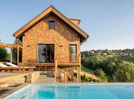 steiRerBLiCke- Chalet Hochgrailblick, feriebolig i Teufenbach