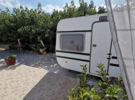 Green Garden Caravan, camping i Zakynthos stad