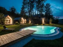 Luxury glamping Chocolate village