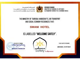 Hotel Swani, hotel in Meknès