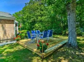 Cape Cod Bungalow with Patio Less Than 1 Mi to Beaches!