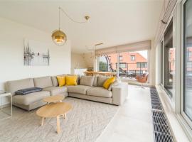 Renewed comfort duplex w 2 terraces nearby Marina, apartment in Nieuwpoort