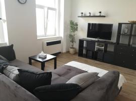 Fine apartment in centrum of Slaný with Aircondition, ubytování v soukromí ve Slaném