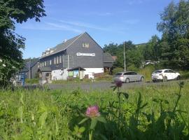 Gasthaus & Pension Am Rennsteig，Spechtsbrunn的家庭旅館