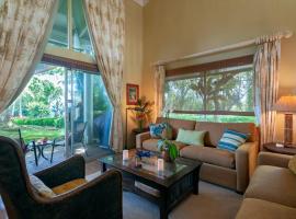 Puamana 21D-shady ocean view lanai, walk to Anini Beach and more, holiday rental in Princeville