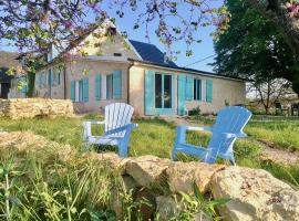 La Belle Petite Ferme Rosiers de Julliac 19350, cottage in Les Bos