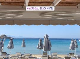 Acrogiali Beach Hotel Mykonos, hotel in Platis Yialos Mykonos