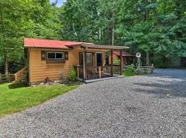 Vintage Creekside Cottage with Hot Tub and Grill!