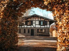 Le Grand Cerf 25 pers, Malmedy- Chalet rustique, jardin, ваканционно жилище в Малмеди