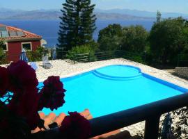 Room in BB - Apraos Bay Hotel In Kalamaki Beach- peaceful area with great sea view, hotel ad Apraos