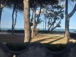 Bright quadruple room a stone throw from the sea, Hotel in Pineto