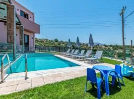 Villa Anthi, a modern villa with salted water pool,hot tub & BBQ!
