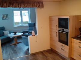 80 qm grosse Wohnung für 4 Personen in Ostfriesland mit 11 KW Ladestation, holiday rental in Utarp