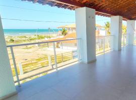 Casa duplex beira mar reformada com piscina no Peito Moça, Ferienhaus in Luis Correia