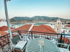 EvageliasVilla sea view with complimentary breakfast basket