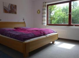 Gemütliches Zimmer mit Doppelbett und Tischtennisraum, guest house in Tuchenbach