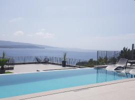 Villa Kruna with breathtaking view, hotell sihtkohas Murvica