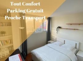 Chambre calme (Mars) - proche Paris et TGV, hotel in Massy