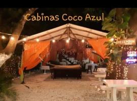 Cabinas coco azul Guanacaste, hotel que acepta mascotas en Guanacaste